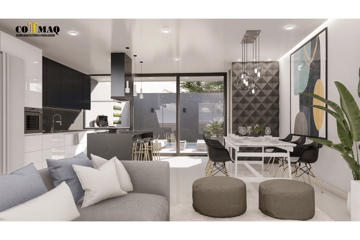 sala comedor gray-house